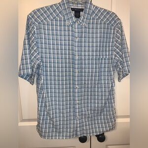 Mens exofficio button down shirt
